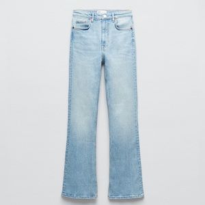 ZARA TRF Full Length Flare Pant Jeans